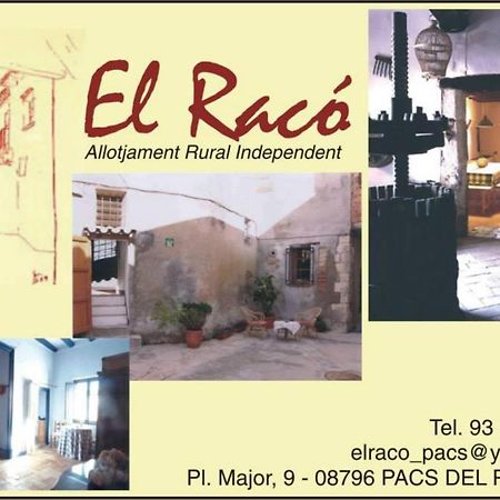Апартаменти Rcp El Raco Pacs del Penedes Екстер'єр фото